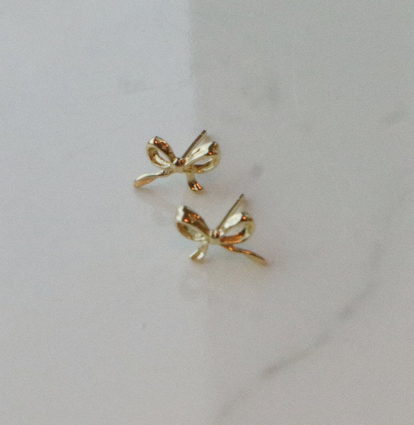 Daily Stainless Steel Earrings • Ribbon Earrings • Stud Earrings • Daily Wear • Small Studs • Valentine Gift • Gift for her • Simple Earring